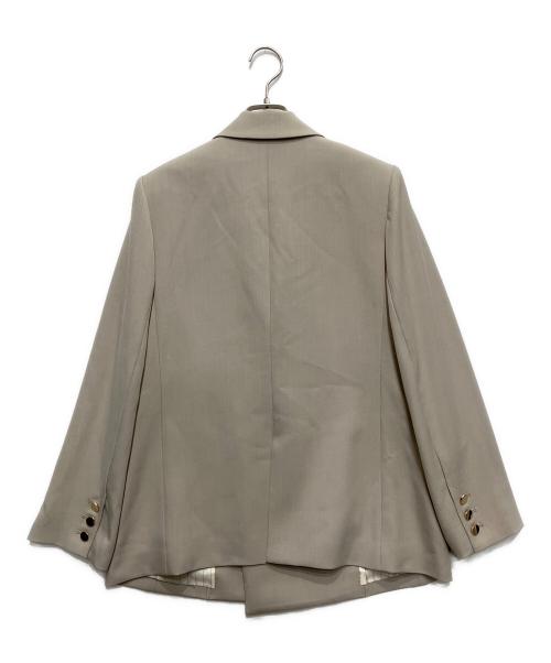 Apuweiser-riche（アプワイザーリッシェ）Apuweiser-riche (アプワイザーリッシェ) ダブルテーラージャケット ベージュ サイズ:2の古着・服飾アイテム