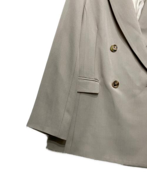 Apuweiser-riche（アプワイザーリッシェ）Apuweiser-riche (アプワイザーリッシェ) ダブルテーラージャケット ベージュ サイズ:2の古着・服飾アイテム