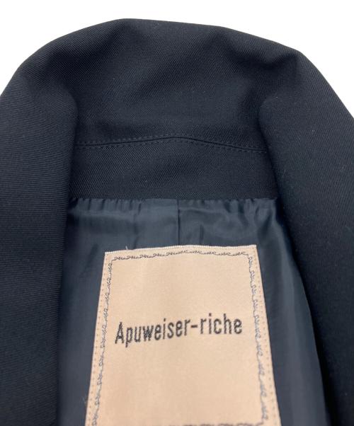Apuweiser-riche（アプワイザーリッシェ）Apuweiser-riche (アプワイザーリッシェ) ダブルテーラージャケット ネイビー サイズ:2の古着・服飾アイテム