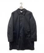 Acne studiosアクネ ストゥディオス）の古着「キルティングライナー ステンカラーコート」｜ブラック