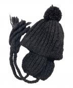 LIMI feuリミフゥ）の古着「ニット帽」｜ブラック