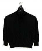 DEUXIEME CLASSEドゥーズィエム クラス）の古着「ミドルゲージ タートルネックニット」｜ブラック