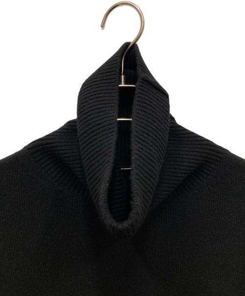 DEUXIEME CLASSE（ドゥーズィエム クラス）DEUXIEME CLASSE (ドゥーズィエム クラス) ミドルゲージ タートルネックニット ブラック サイズ:freeの古着・服飾アイテム