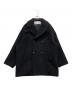 TICCA（ティッカ）の古着「ショートPコート」｜ブラック