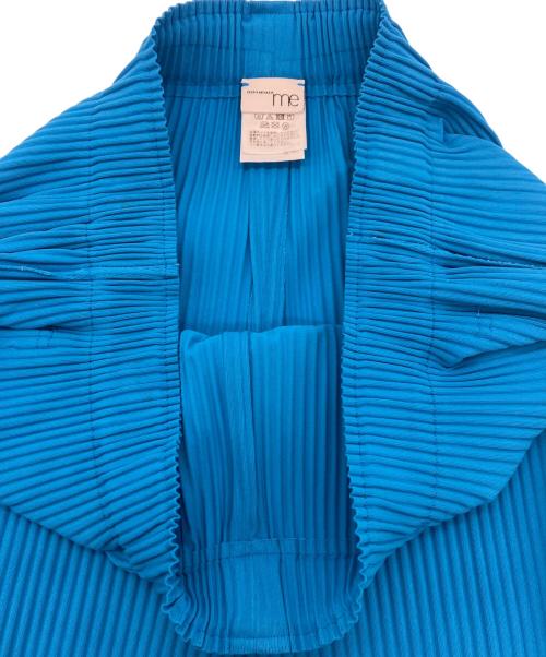me ISSEY MIYAKE（ミーイッセイ ミヤケ）me ISSEY MIYAKE (ミーイッセイ ミヤケ) デザインプリーツパンツ ブルー サイズ:Freeの古着・服飾アイテム