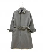 YLEVEイレーヴ）の古着「ステンカラーコート」｜グレー