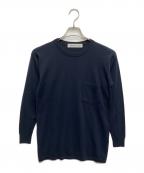 JOHN SMEDLEY×Ron Hermanジョンスメドレー×ロンハーマン）の古着「ウールニット」｜ネイビー