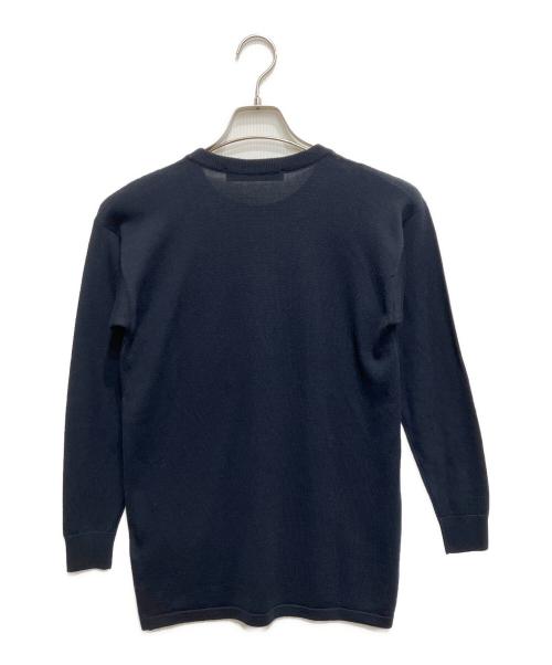 JOHN SMEDLEY（ジョンスメドレー）JOHN SMEDLEY (ジョンスメドレー) Ron Herman (ロンハーマン) ウールニット ネイビー サイズ:Sの古着・服飾アイテム