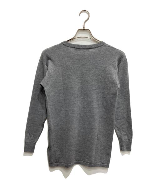 JOHN SMEDLEY（ジョンスメドレー）JOHN SMEDLEY (ジョンスメドレー) Ron Herman (ロンハーマン) ウールニット グレー サイズ:Sの古着・服飾アイテム