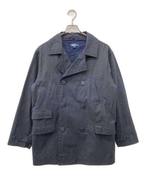 POLO RALPH LAUREN（ポロ・ラルフローレン）POLO RALPH LAUREN (ポロ・ラルフローレン) コットンPコート ネイビー サイズ:170の古着・服飾アイテム