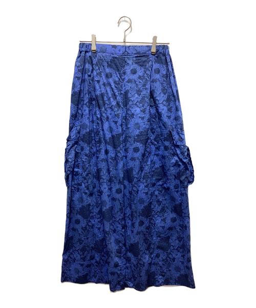 Curensology（カレンソロジー）Curensology (カレンソロジー) リバティカーゴパンツ ブルー サイズ:FREEの古着・服飾アイテム