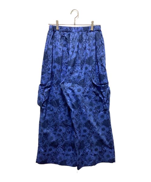 Curensology（カレンソロジー）Curensology (カレンソロジー) リバティカーゴパンツ ブルー サイズ:FREEの古着・服飾アイテム