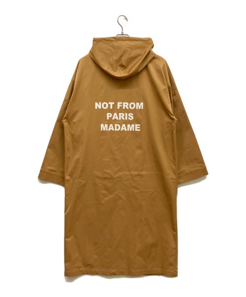 DROLE DE MONSIEUR（ドロール ド ムッシュ）DROLE DE MONSIEUR (ドロール ド ムッシュ) NFPM LONG RAINCOAT ブラウン サイズ:SMの古着・服飾アイテム