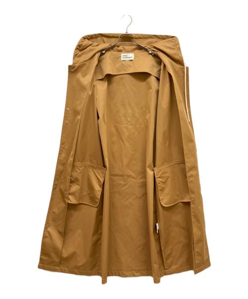 DROLE DE MONSIEUR（ドロール ド ムッシュ）DROLE DE MONSIEUR (ドロール ド ムッシュ) NFPM LONG RAINCOAT ブラウン サイズ:SMの古着・服飾アイテム