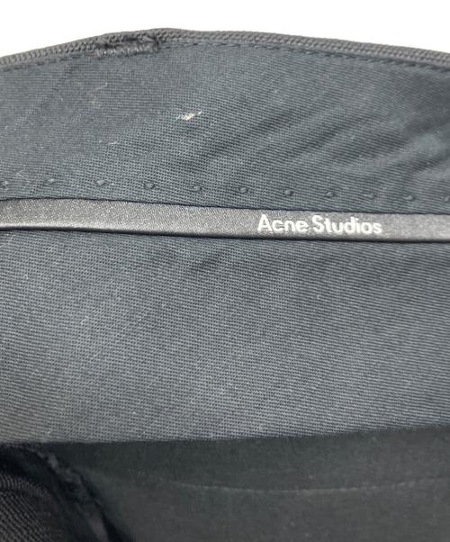 Acne studios（アクネ ストゥディオス）ACNE STUDIOS (アクネ ストゥディオス) タックショーツ ブラック サイズ:34の古着・服飾アイテム