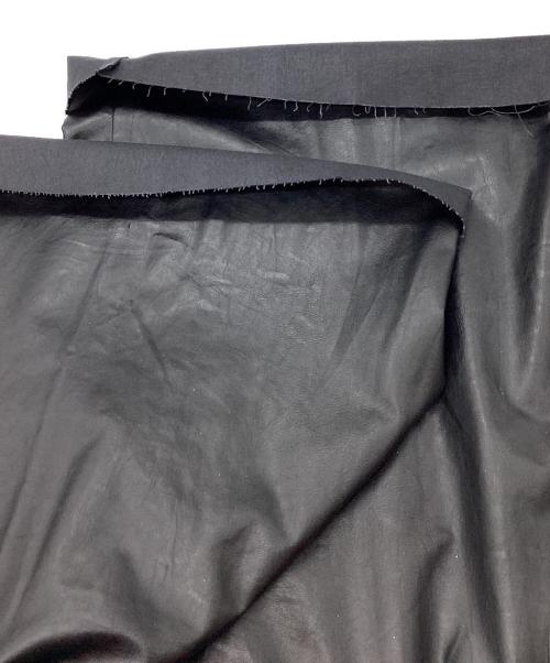 MM6 Maison Margiela（エムエムシックスメゾンマルジェラ）MM6 Maison Margiela (エムエムシックスメゾンマルジェラ) フェイクレザー キュロット ハーフパンツ ブラック サイズ:Sの古着・服飾アイテム