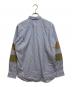 CDG (シーディージー) パネル切替ストライプシャツ ブルー サイズ:S：14000円