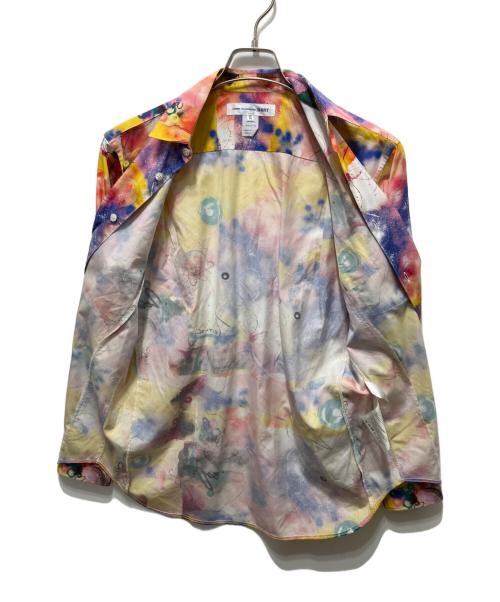 COMME des GARCONS SHIRT（コムデギャルソンシャツ）COMME des GARCONS SHIRT (コムデギャルソンシャツ) FUTURA (フューチュラ) 総柄シャツ マルチカラー サイズ:XSの古着・服飾アイテム