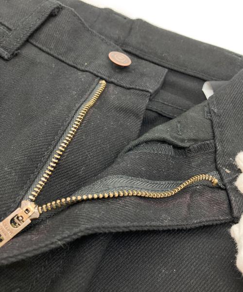 CELINE（セリーヌ）CELINE (セリーヌ) ディランフレアジーンズ ブラック サイズ:SIZE27の古着・服飾アイテム