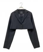 UNITED TOKYOユナイテッドトーキョー）の古着「コンセクティブショートジャケット」｜ブラック