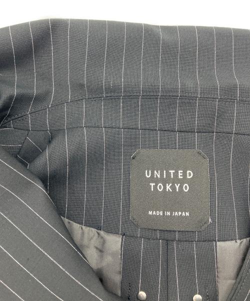 UNITED TOKYO（ユナイテッドトーキョー）UNITED TOKYO (ユナイテッドトーキョー) コンセクティブショートジャケット ブラック サイズ:SIZE Freeの古着・服飾アイテム