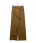 MM6 Maison Margiela (エムエムシックスメゾンマルジェラ) ハイウエストワイドパンツ ブラウン サイズ:36：9000円
