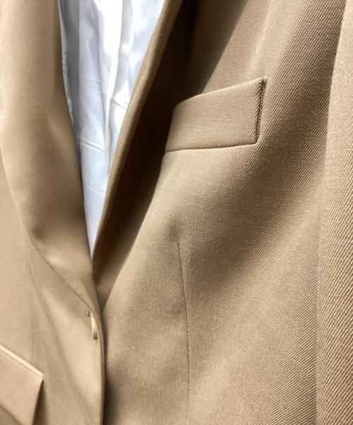 MM6 Maison Margiela（エムエムシックスメゾンマルジェラ）MM6 Maison Margiela (エムエムシックスメゾンマルジェラ) テーラードジャケット ブラウン サイズ:36の古着・服飾アイテム