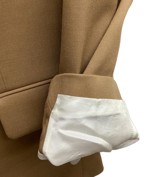 MM6 Maison Margiela（エムエムシックスメゾンマルジェラ）MM6 Maison Margiela (エムエムシックスメゾンマルジェラ) テーラードジャケット ブラウン サイズ:36の古着・服飾アイテム