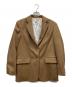 MM6 Maison Margiela（エムエムシックスメゾンマルジェラ）の古着「テーラードジャケット」｜ブラウン
