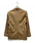 MM6 Maison Margiela (エムエムシックスメゾンマルジェラ) テーラードジャケット ブラウン サイズ:36：10000円