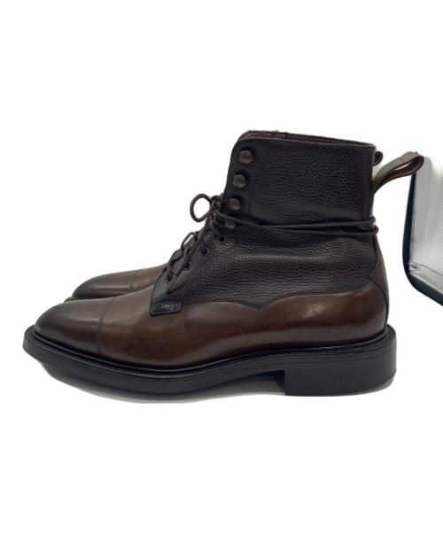 Edward Green（エドワードグリーン）Edward Green (エドワードグリーン) GALWAYレースアップブーツ ブラウン サイズ:5Eの古着・服飾アイテム