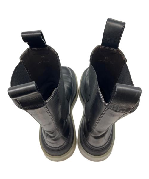 BOTTEGA VENETA（ボッテガベネタ）BOTTEGA VENETA (ボッテガベネタ) タイヤチェルシーブーツ ブラック サイズ:37の古着・服飾アイテム