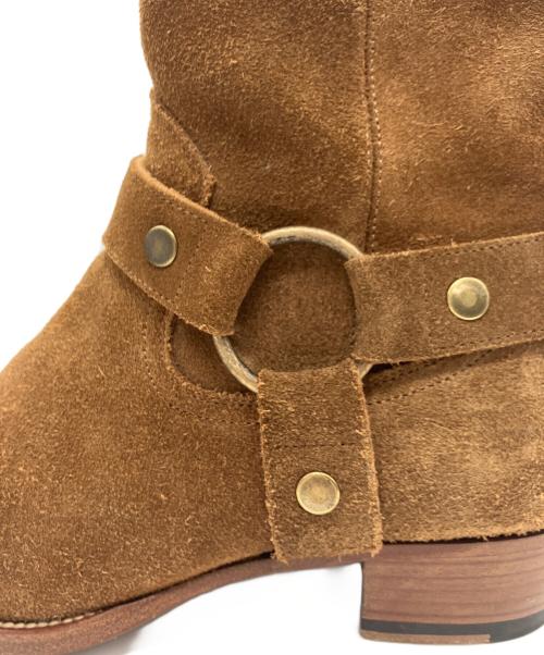 Saint Laurent Paris（サンローランパリ）Saint Laurent Paris (サンローランパリ) スエード ハーネスブーツ ブラウン サイズ:39の古着・服飾アイテム