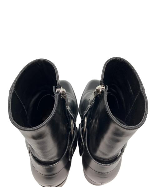 Saint Laurent Paris（サンローランパリ）Saint Laurent Paris (サンローランパリ) ハーネスブーツ ブラック サイズ:39の古着・服飾アイテム