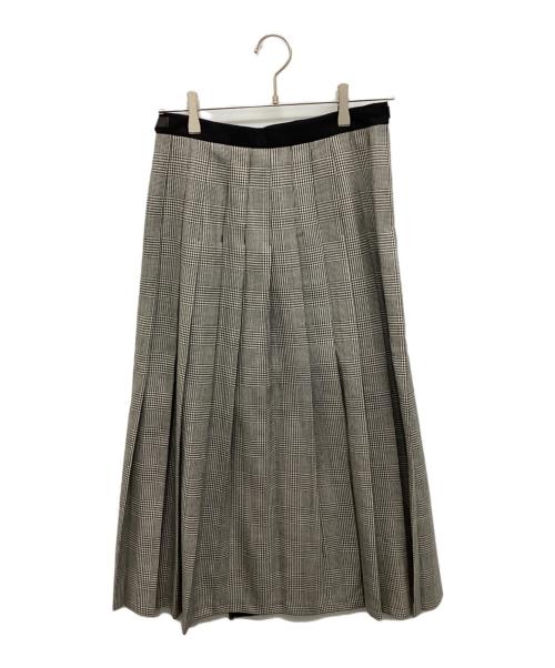 O'NEIL OF DUBLIN（オニールオブダブリン）O'NEIL OF DUBLIN (オニールオブダブリン) IENA (イエナ) 別注キルトスカート ブラック サイズ:38の古着・服飾アイテム