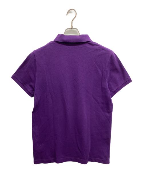 MONCLER（モンクレール）MONCLER (モンクレール) MAGLIA POLO MANICA CORTA パープル サイズ:Ｍの古着・服飾アイテム
