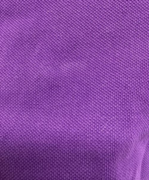 MONCLER（モンクレール）MONCLER (モンクレール) MAGLIA POLO MANICA CORTA パープル サイズ:Ｍの古着・服飾アイテム