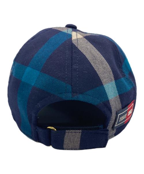 KITH（キス）KITH (キス) bergdorf goodman (バーグドルフ グッドマン) VF Plaid Cap ネイビー サイズ:サイズ表記なしの古着・服飾アイテム