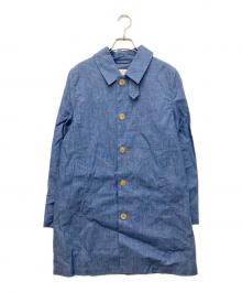 MACKINTOSH（マッキントッシュ）の古着「ステンカラーコート」｜ブルー