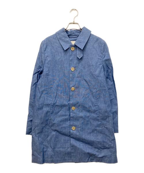 MACKINTOSH（マッキントッシュ）MACKINTOSH (マッキントッシュ) ステンカラーコート ブルー サイズ:34の古着・服飾アイテム