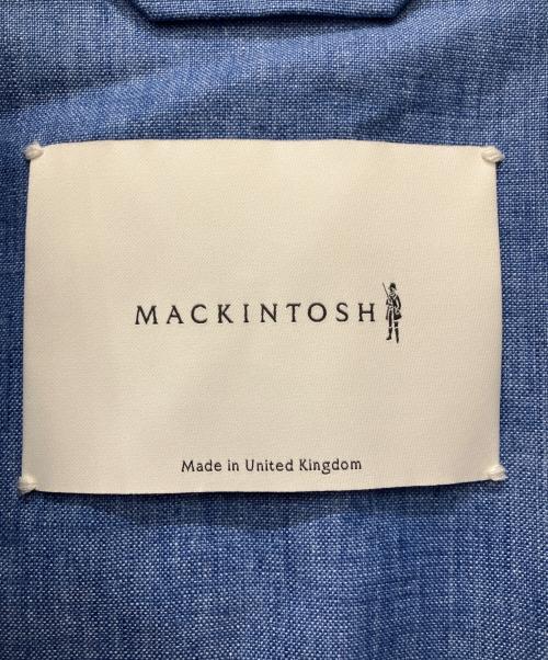 MACKINTOSH（マッキントッシュ）MACKINTOSH (マッキントッシュ) ステンカラーコート ブルー サイズ:34の古着・服飾アイテム