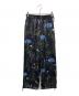 TICCA（ティッカ）の古着「フラワープリントパンツ」｜ネイビー