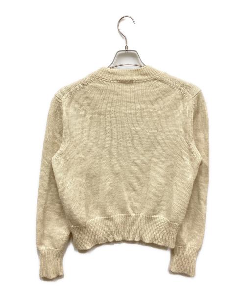 MARGARET HOWELL（マーガレットハウエル）MARGARET HOWELL (マーガレットハウエル) Vネックニット ベージュ サイズ:2の古着・服飾アイテム