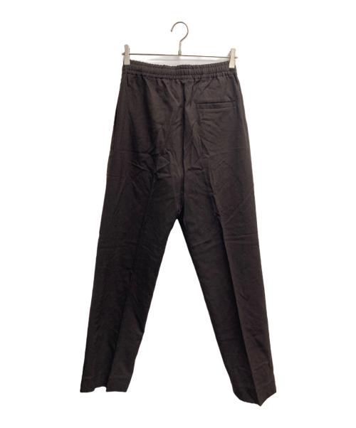 MARGARET HOWELL（マーガレットハウエル）MARGARET HOWELL (マーガレットハウエル) HIGH TWIST WOOL TROUSERS（ハイ　ツイスト　ウール　トラウザー） ブラウン サイズ:３の古着・服飾アイテム