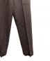 中古・古着 MARGARET HOWELL (マーガレットハウエル) HIGH TWIST WOOL TROUSERS（ハイ　ツイスト　ウール　トラウザー） ブラウン サイズ:３：9000円