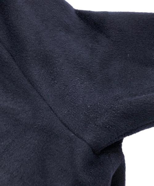 ticca（ティッカ）ticca (ティッカ) HOSHII TO DEAU (ホシイトデアウ) ウールステンカラーコート ネイビー サイズ:FREEの古着・服飾アイテム