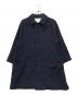 ticca（ティッカ）の古着「ウールステンカラーコート」｜ネイビー