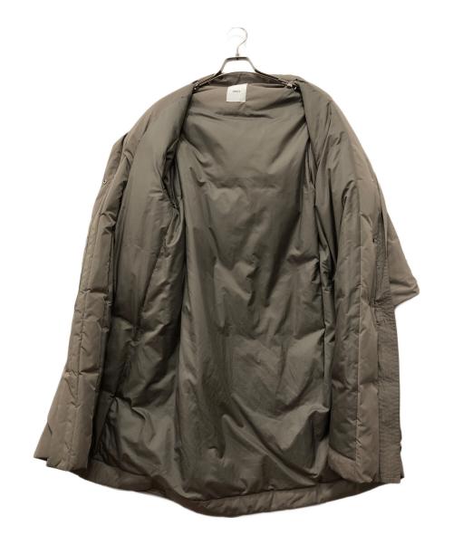 ebure（エブール）EBURE (エブール) フォルムダウンコート カーキ サイズ:36の古着・服飾アイテム