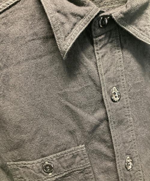 BUZZ RICKSON'S（バズリクソンズ）Buzz Rickson's (バズリクソンズ) WILLIAM GIBSON COLLECTION BLACK CHAMBRAY WORK SHIRTS ブラック サイズ:15-15 1/2の古着・服飾アイテム