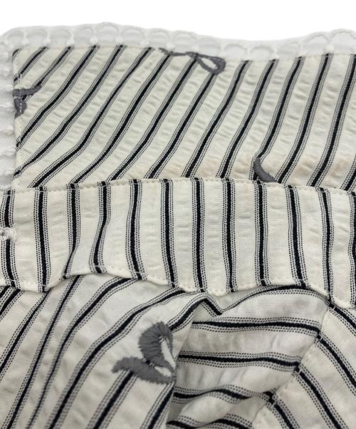 Candy Stripper（キャンディーストリッパー）Candy Stripper (キャンディーストリッパー) Candy Stripper RIBBON STRIPE SHIRT ホワイト サイズ:Freeの古着・服飾アイテム